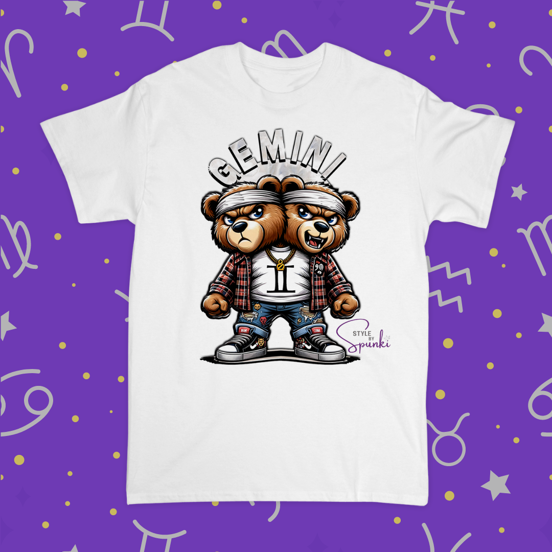 Men’s Mean Zodiac Bear B-Day Tee