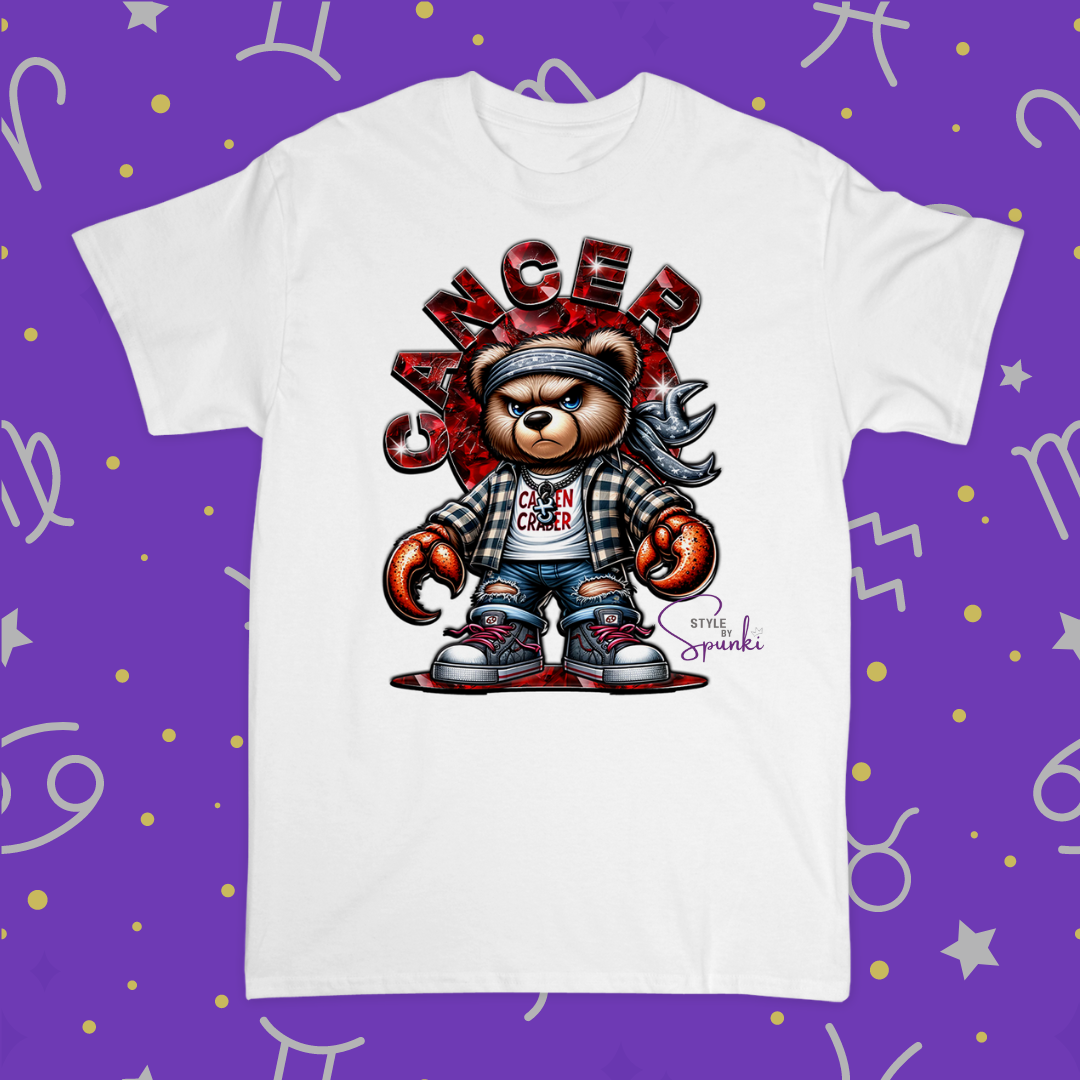 Men’s Mean Zodiac Bear B-Day Tee