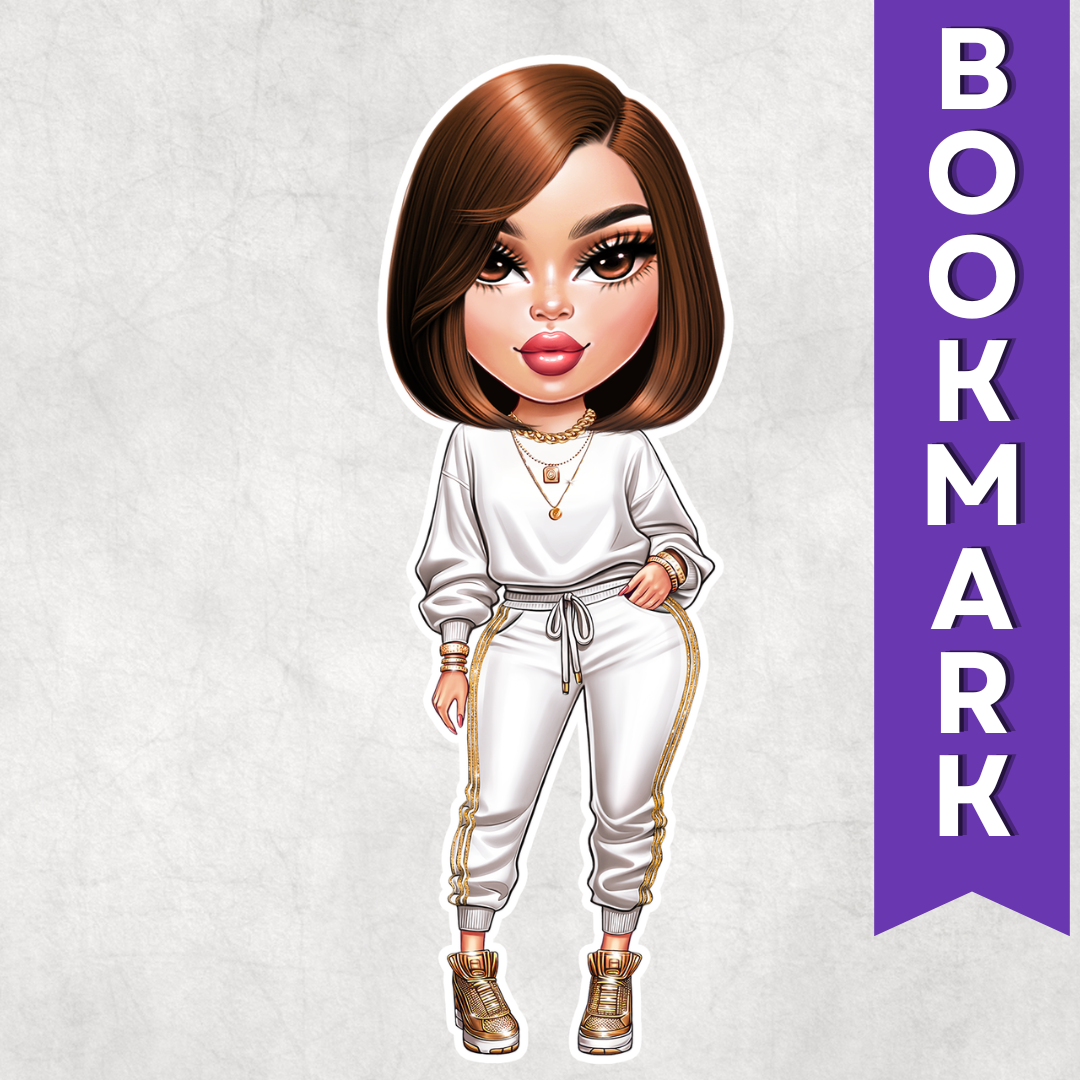 A Comfortable Cutie Bookmark