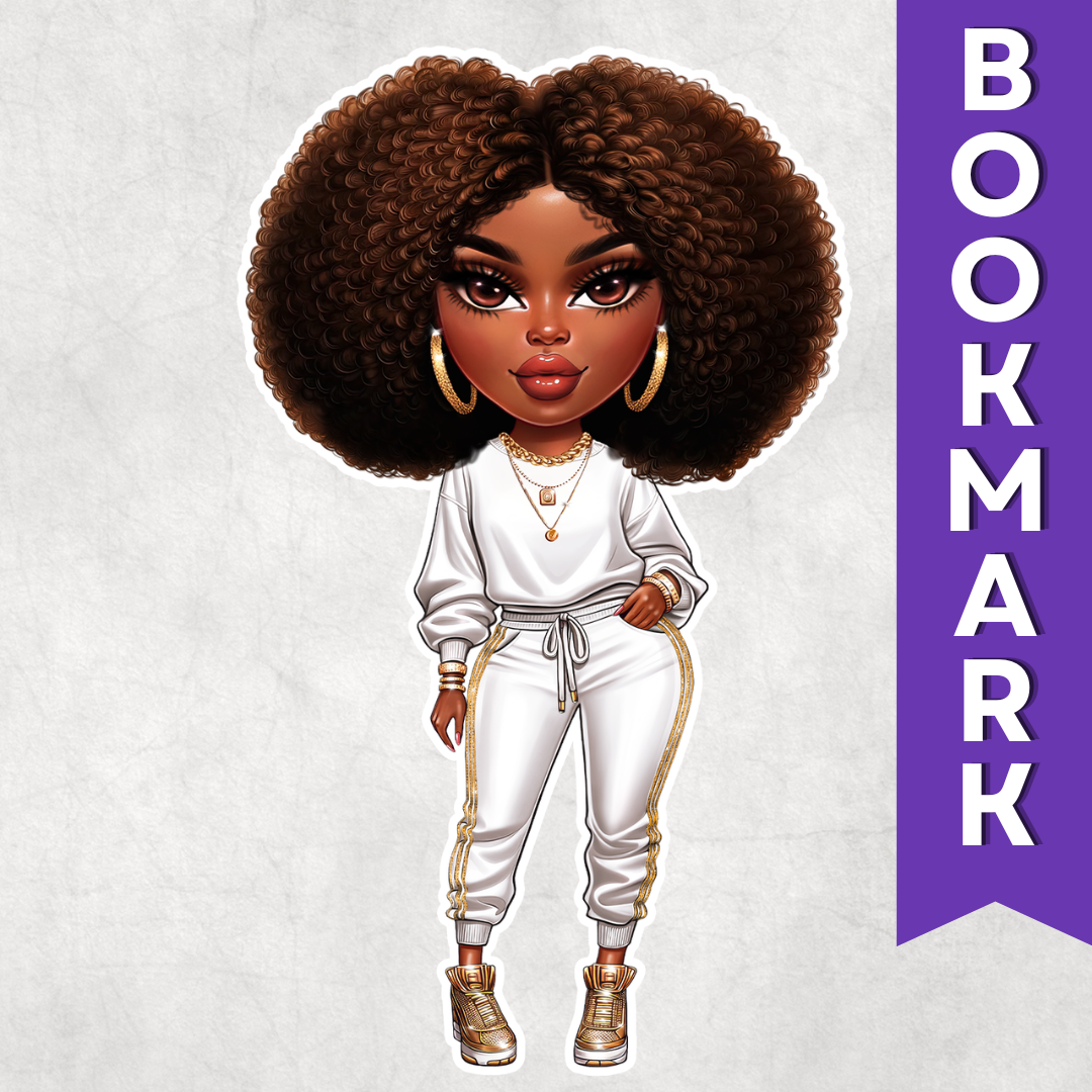 Comfortable Cutie Bookmark