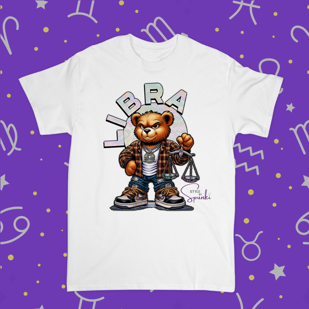 Men’s Mean Zodiac Bear B-Day Tee