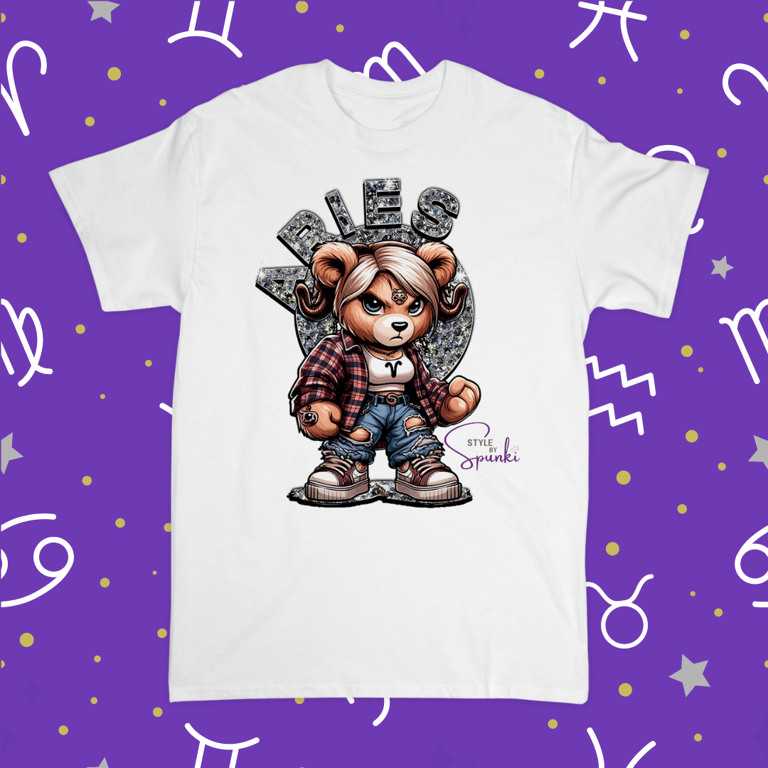 Women’s Mean Bear B-Day Tee