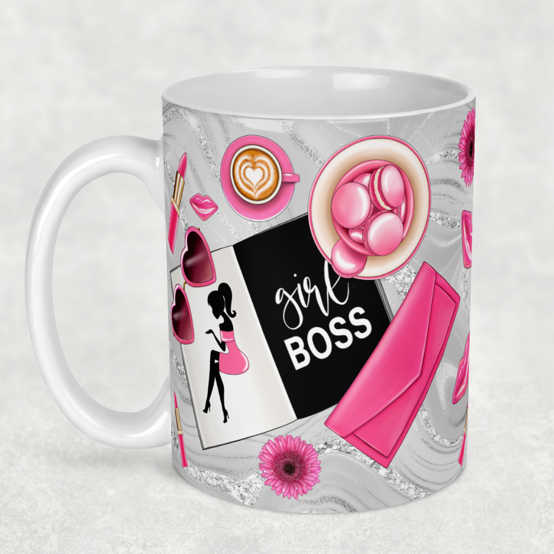 She's A Girl Boss Mug
