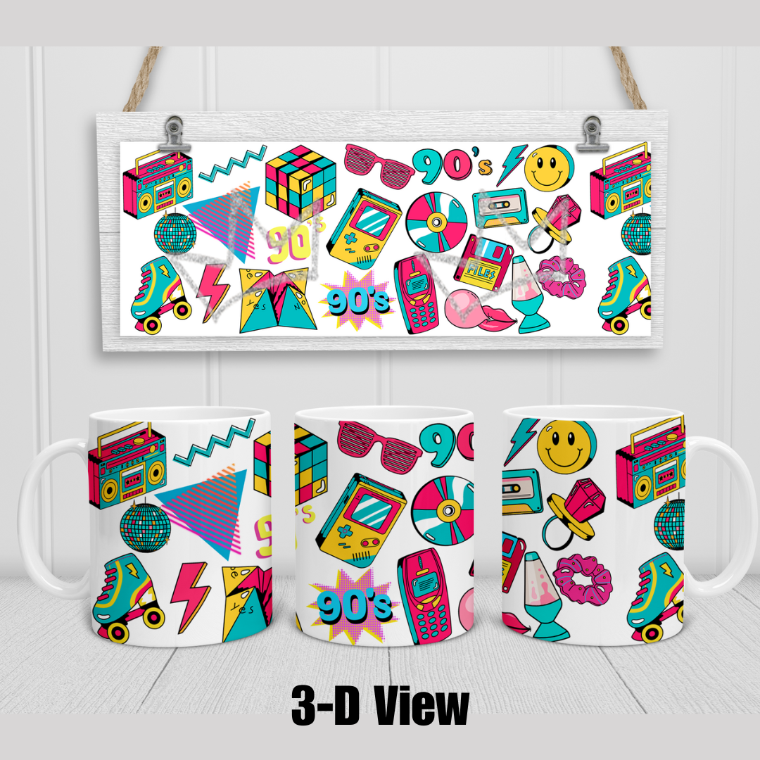 Child Of The 90s Mug