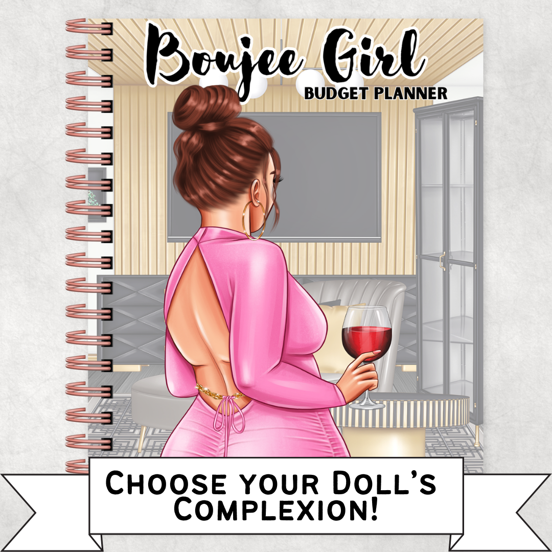 Limited Edition Boujee Girl Budget Planner