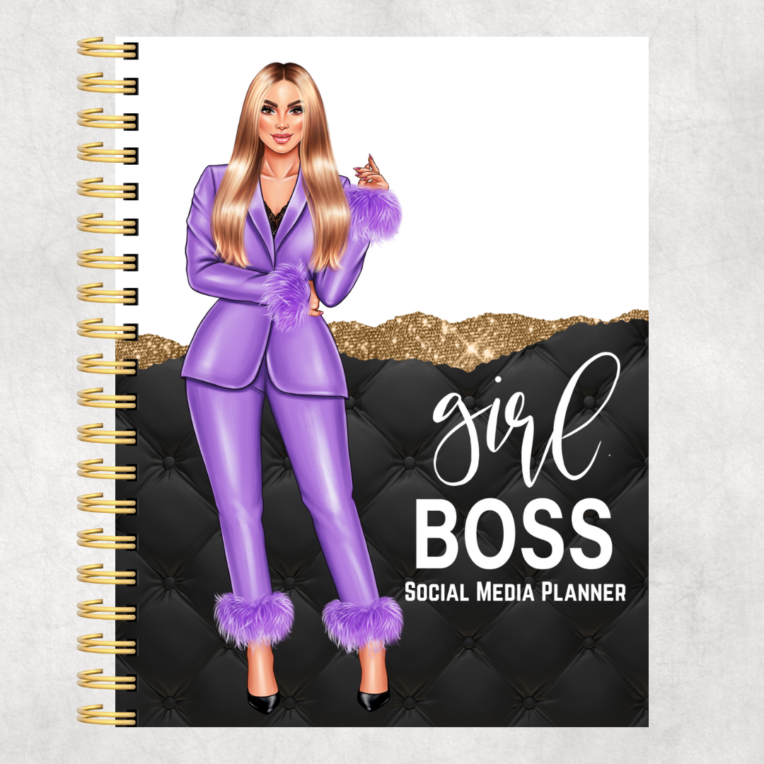 Girl Boss Social Media Planner