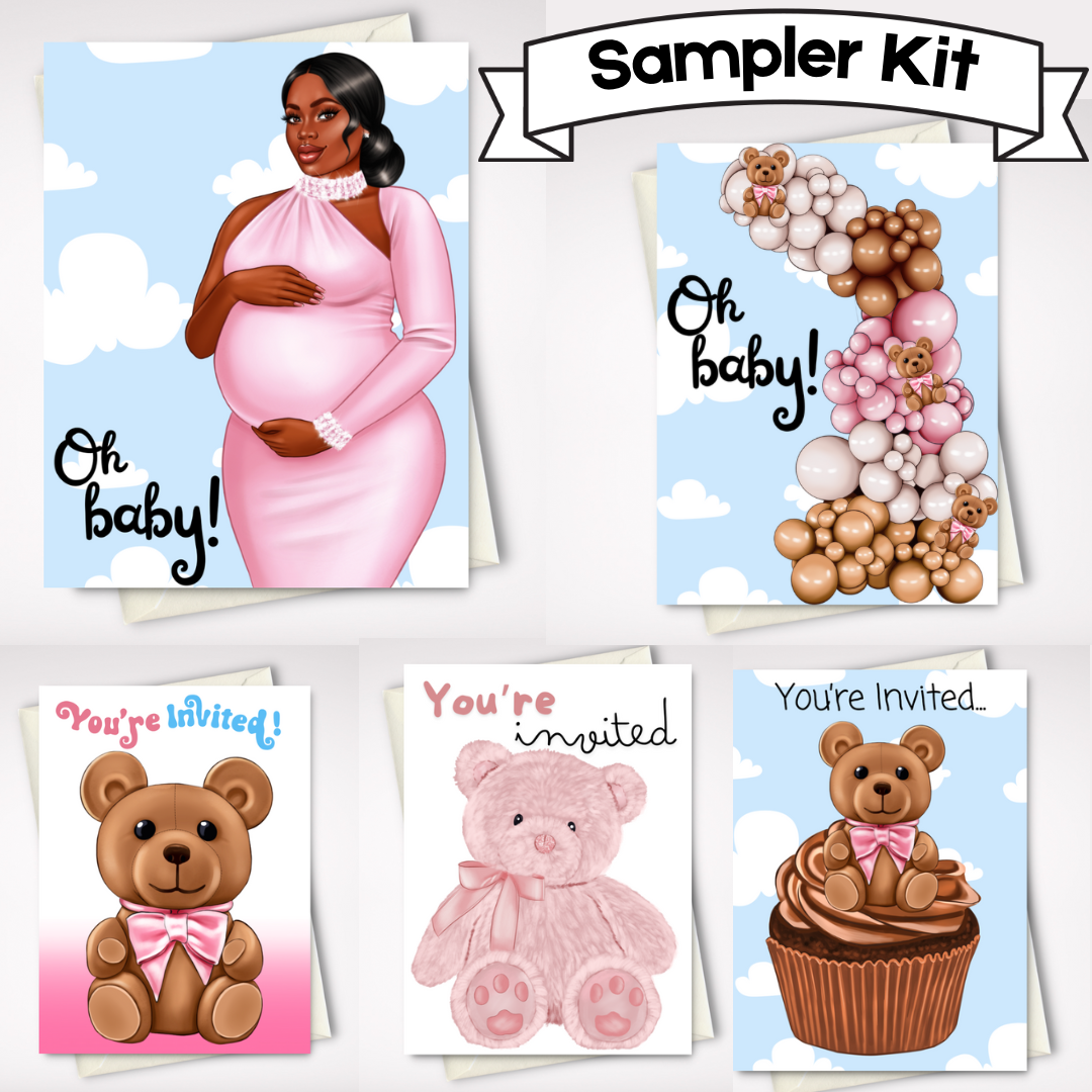 Baby Shower Invite Sampler