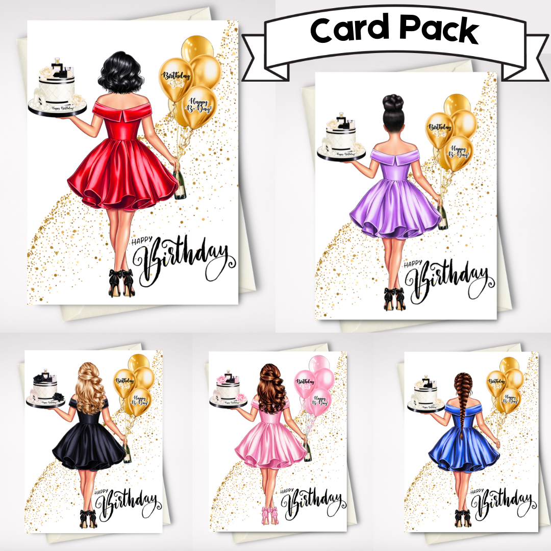 Birthday Card Pack Card