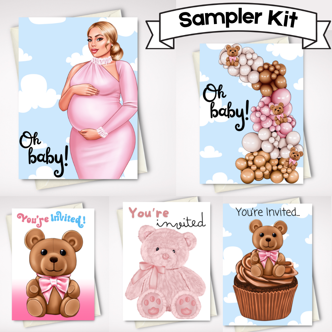 Baby Shower Invite Sampler