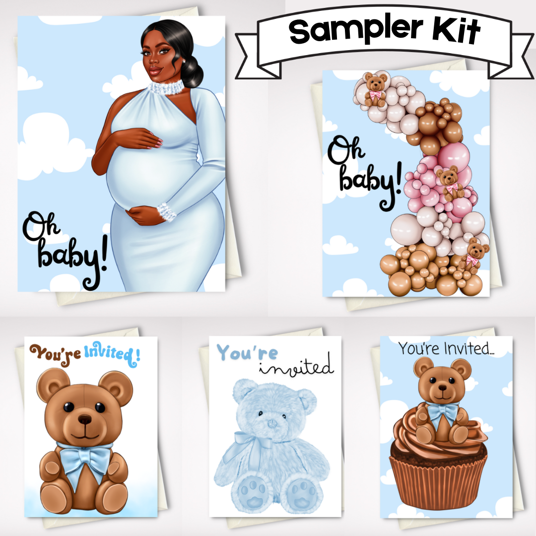Baby Shower Invite Sampler