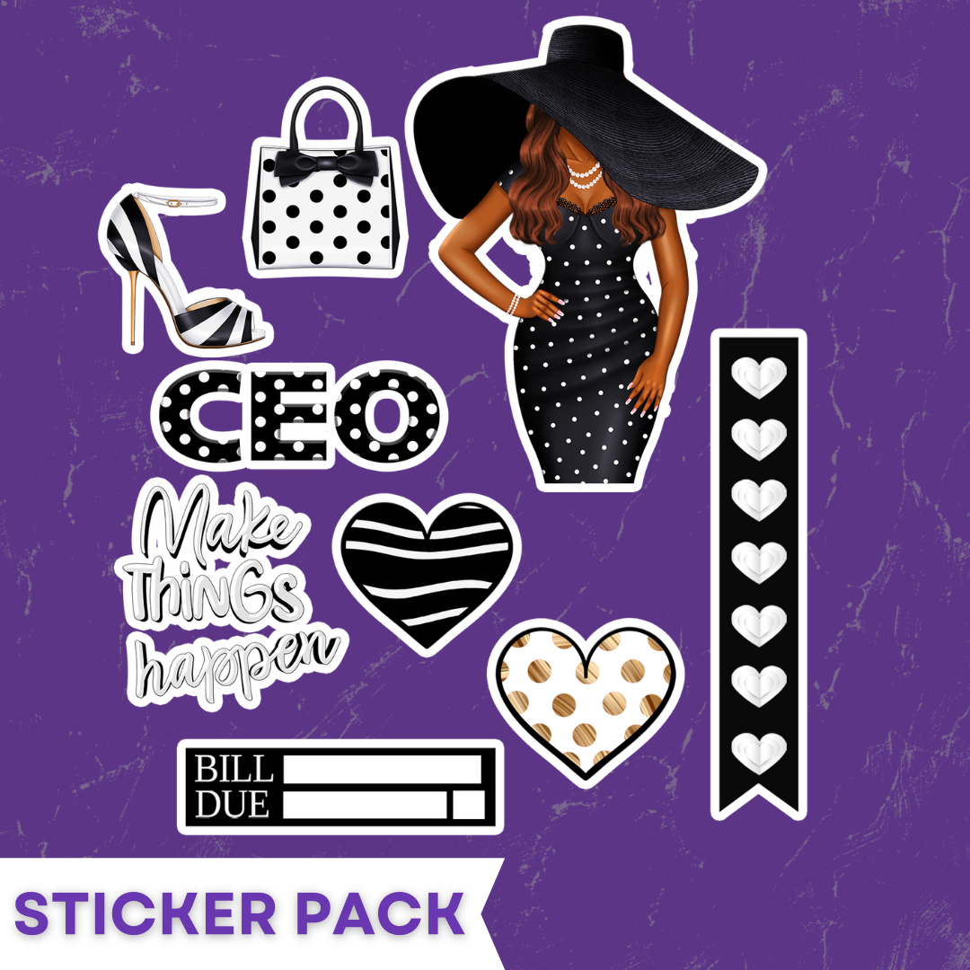 Stylish CEO Sticker Pack