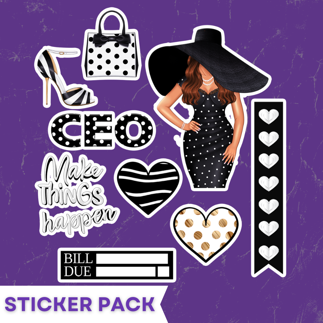 Stylish CEO Sticker Pack