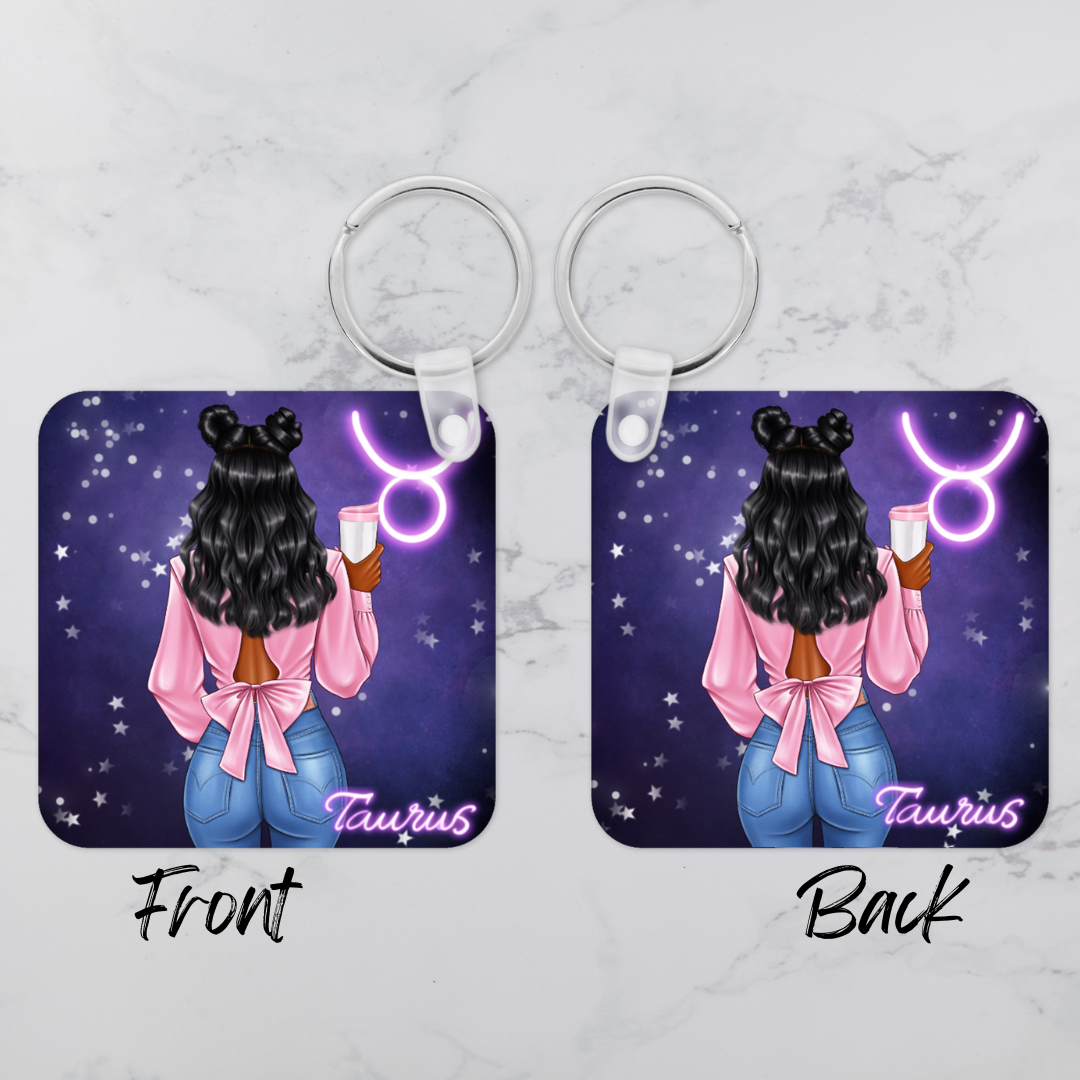 Astro Sign Keychain