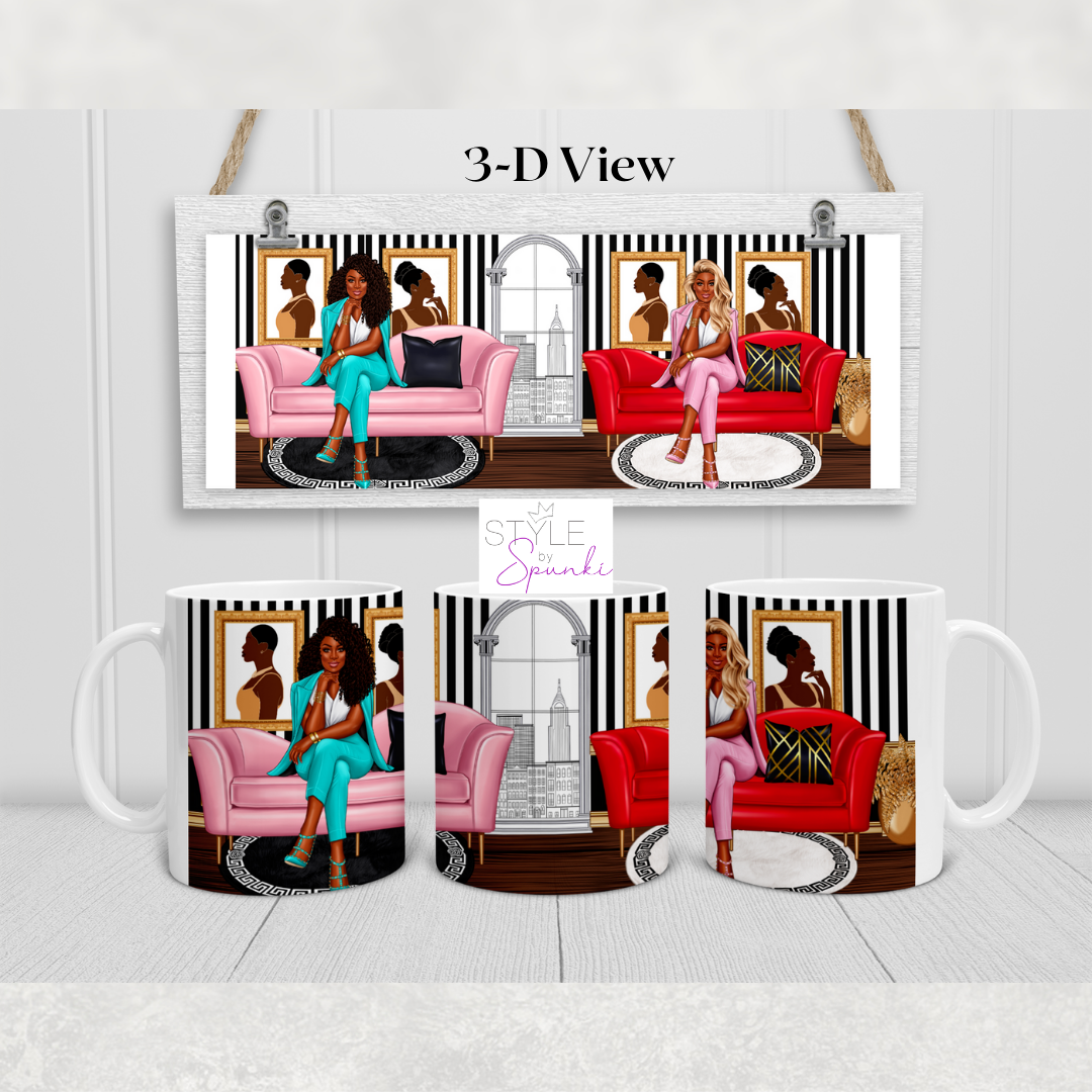 Ebony Boss Mug