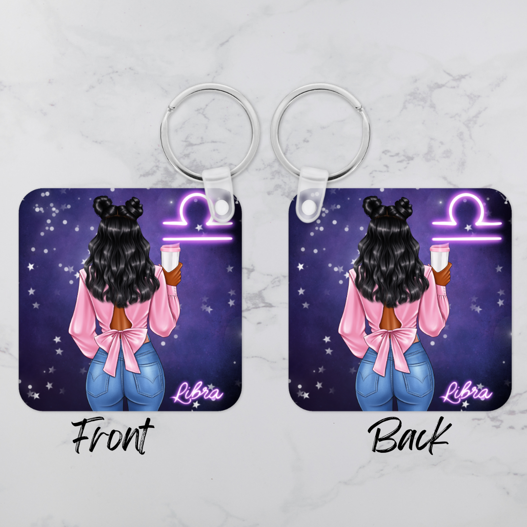 Astro Sign Keychain