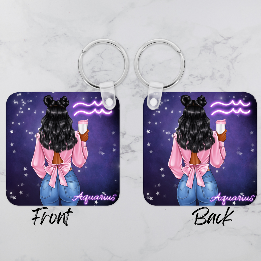 Astro Sign Keychain
