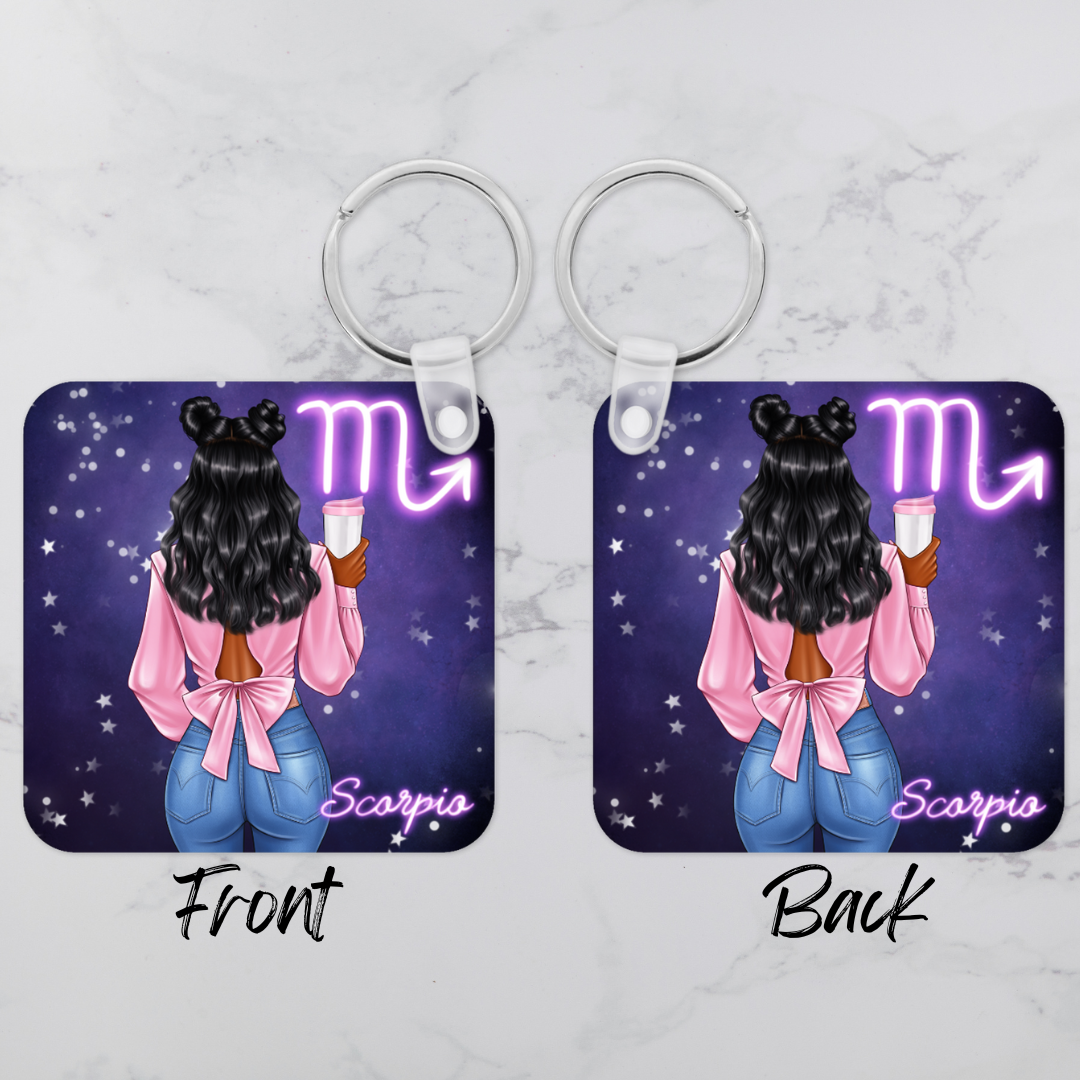 Astro Sign Keychain