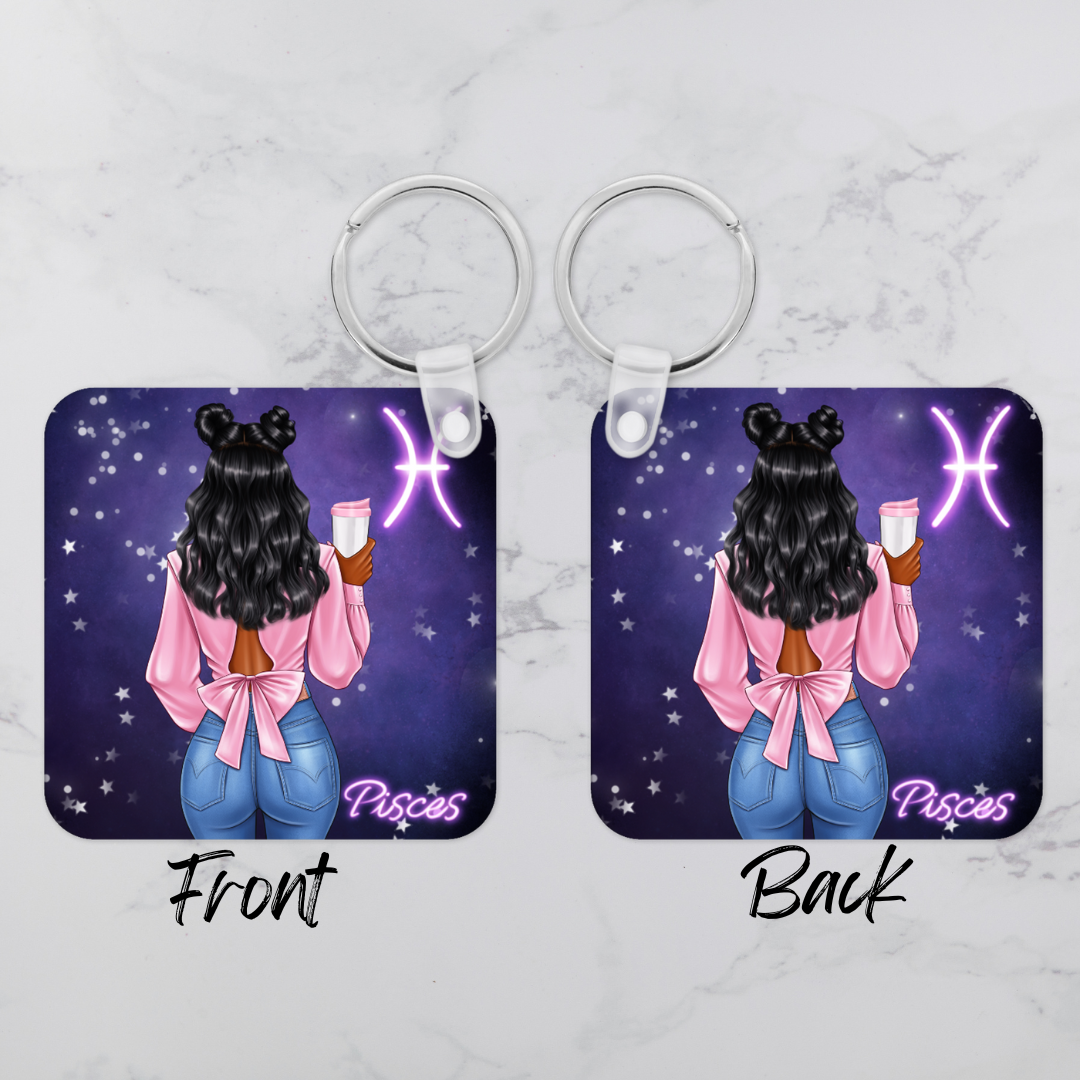 Astro Sign Keychain