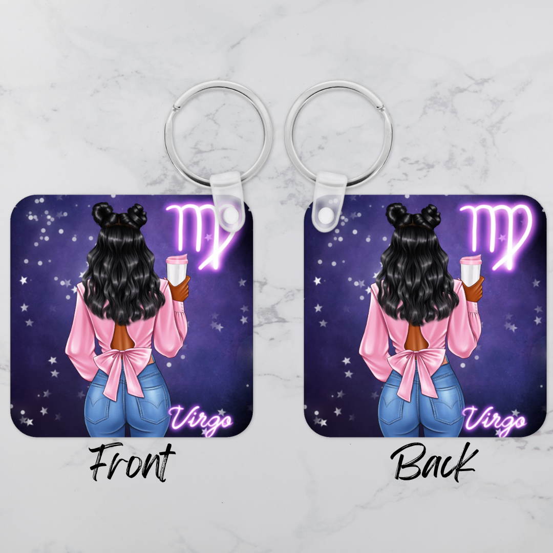 Astro Sign Keychain