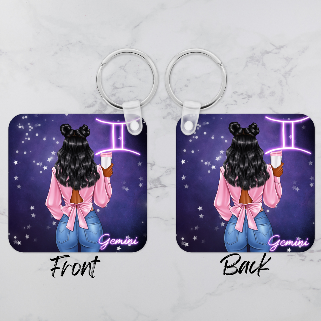 Astro Sign Keychain