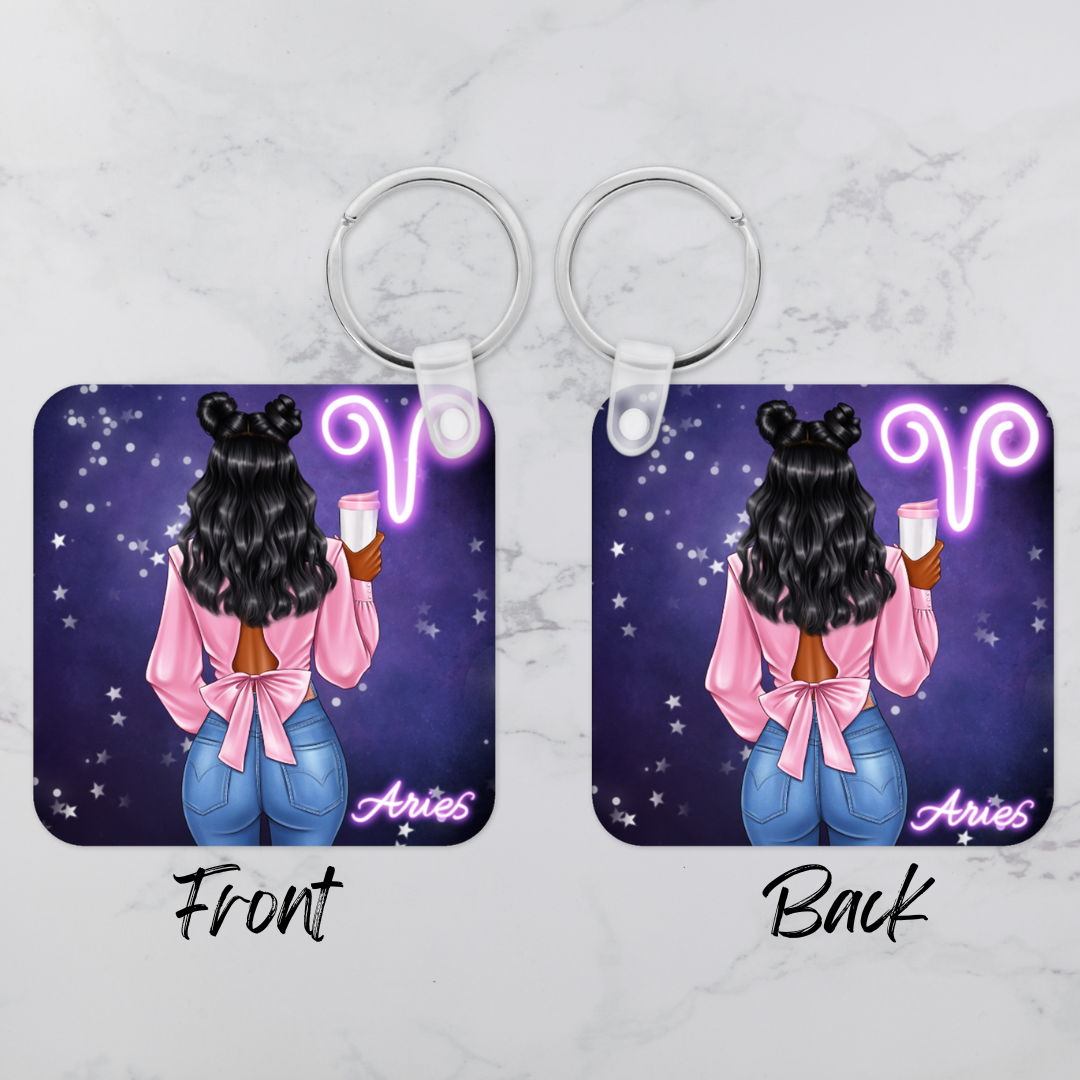 Astro Sign Keychain