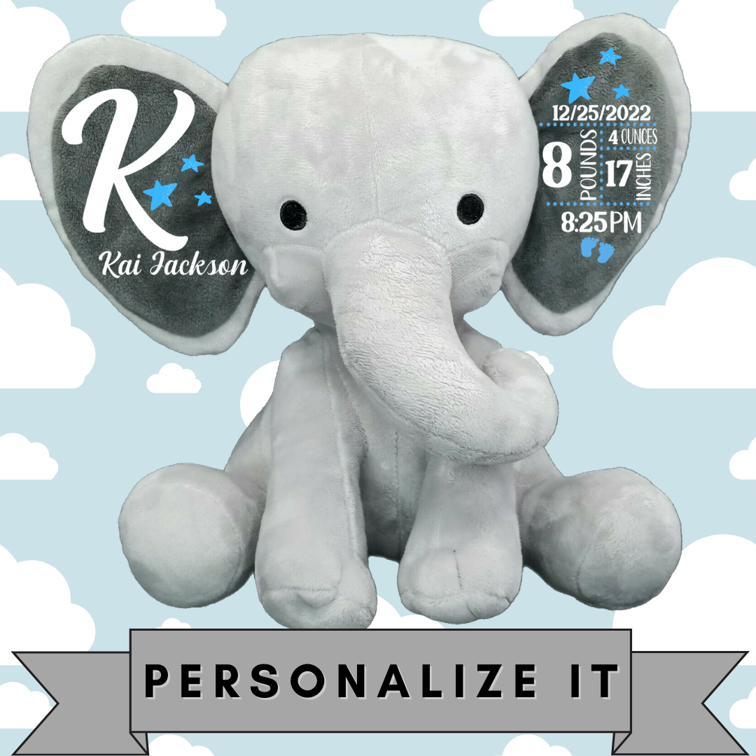 Beau The Elephant Stuffie