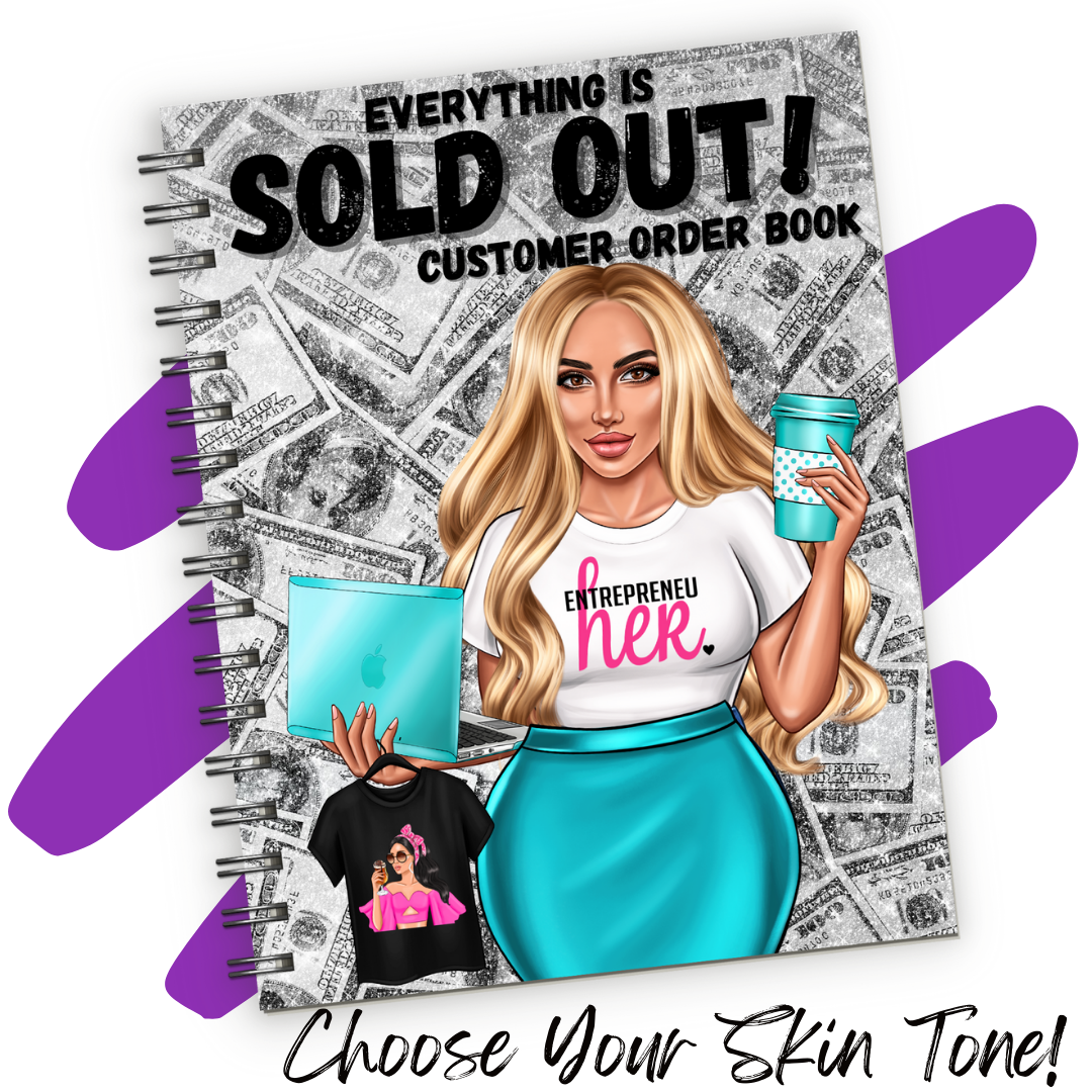 Busy Crafter Customer Order Book