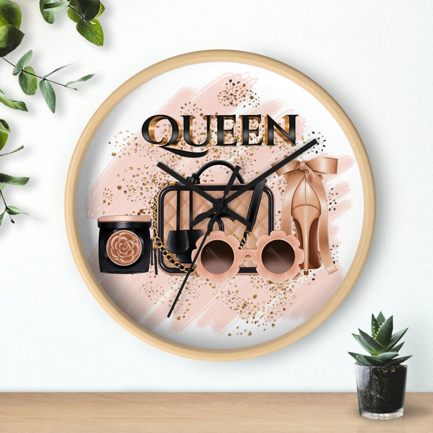 Queen's Wall clock