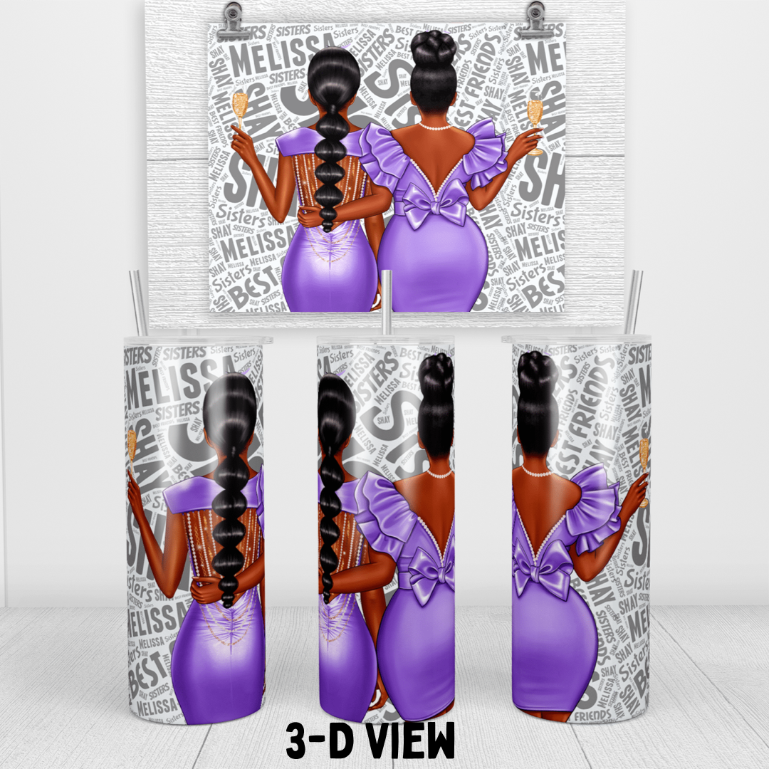 Personalized Sisters Cold Cup