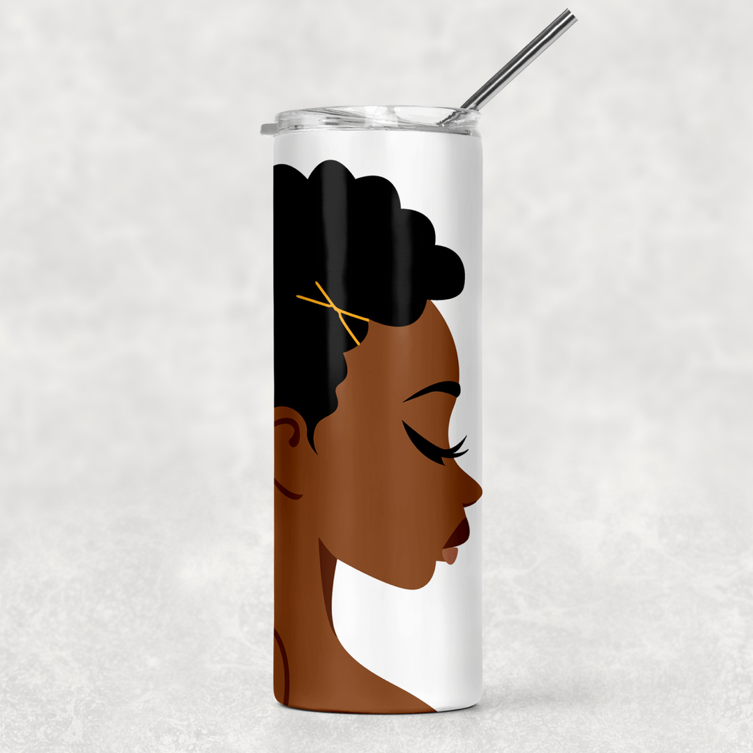 Kinky Coily Vibes Cold Cup