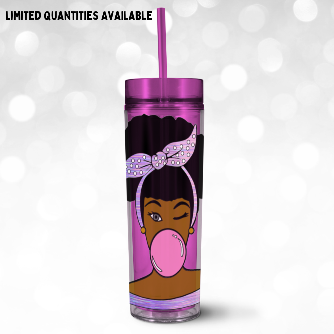 4 Eva Poppin Tall Tumbler