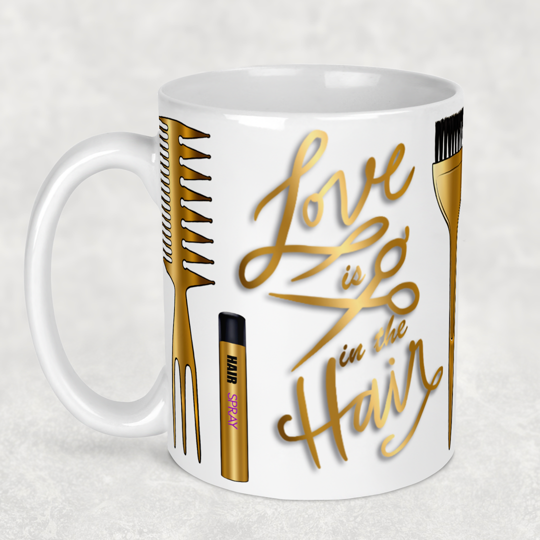 Love Is In The Hair Mug