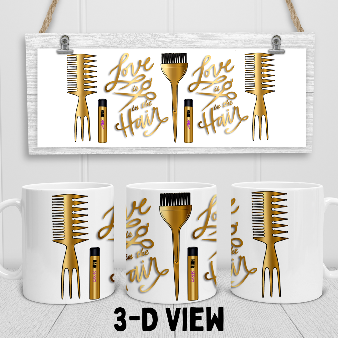 Love Is In The Hair Mug
