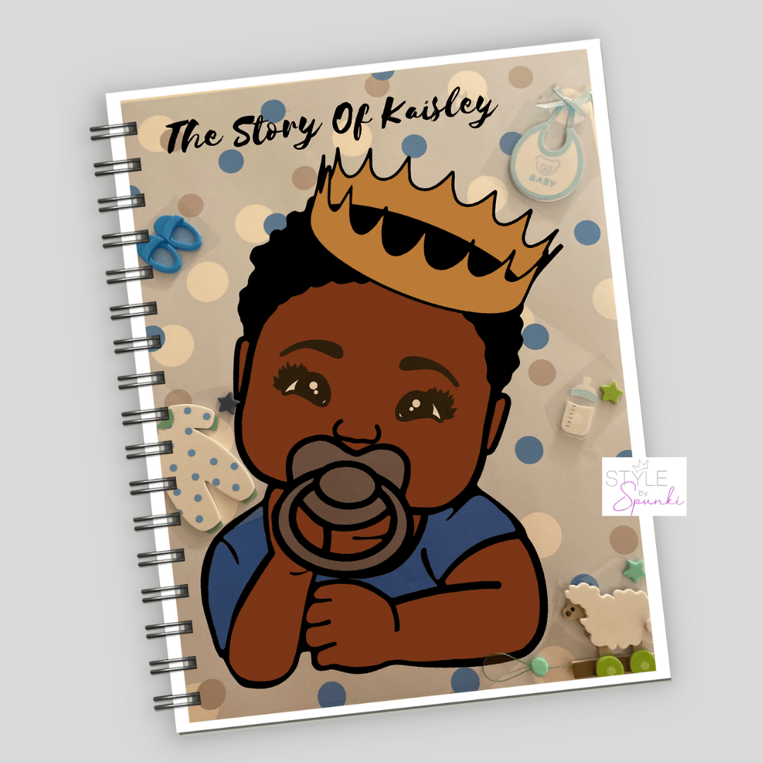 The Story Of Baby Book (Memory Book) - Style By Spunki