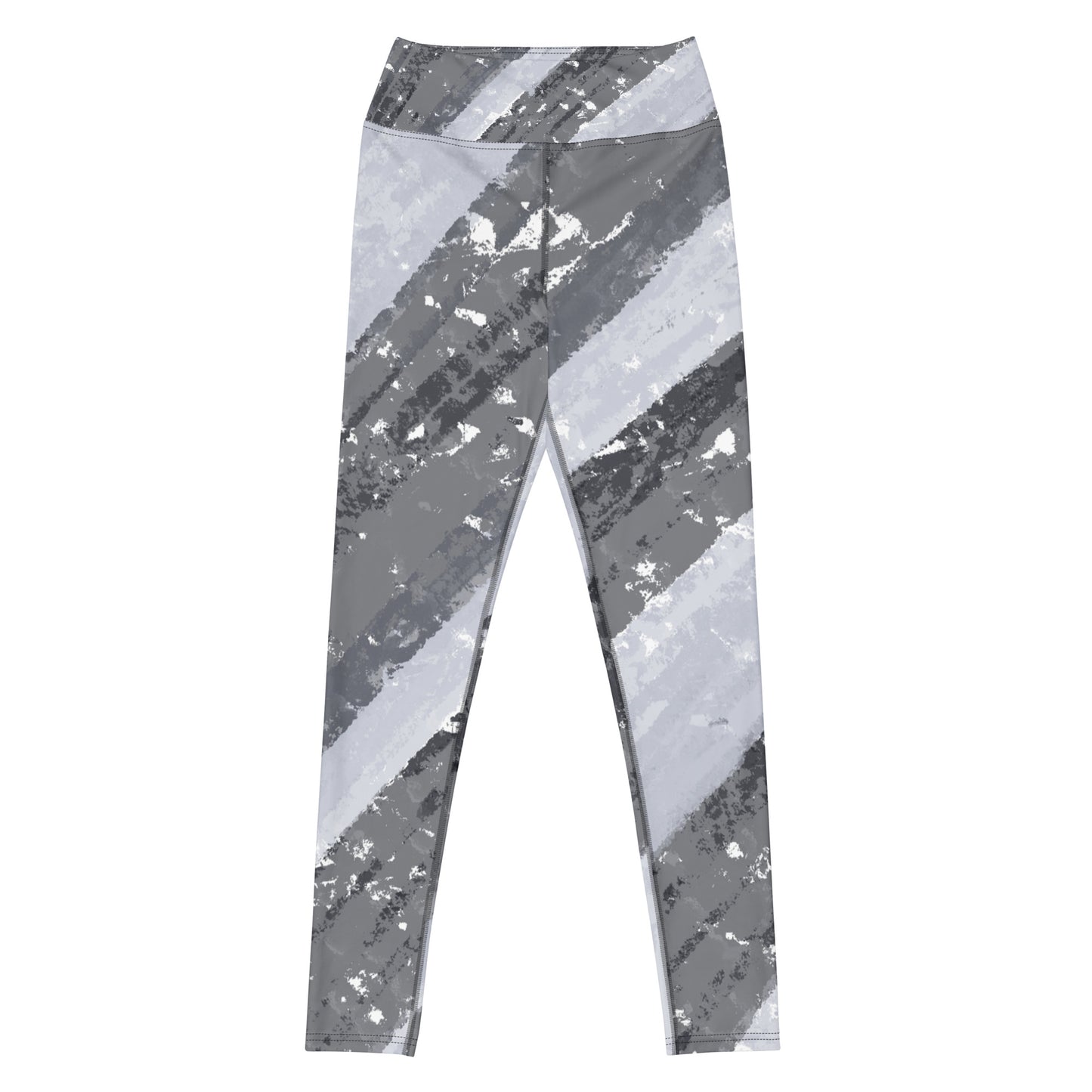 Strokes Of Hard Work Yoga Leggings
