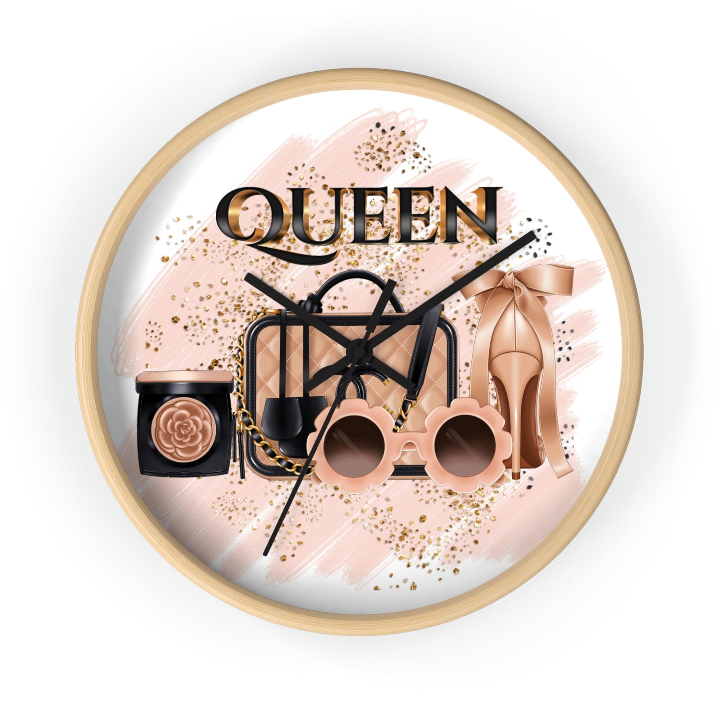 Queen's Wall clock