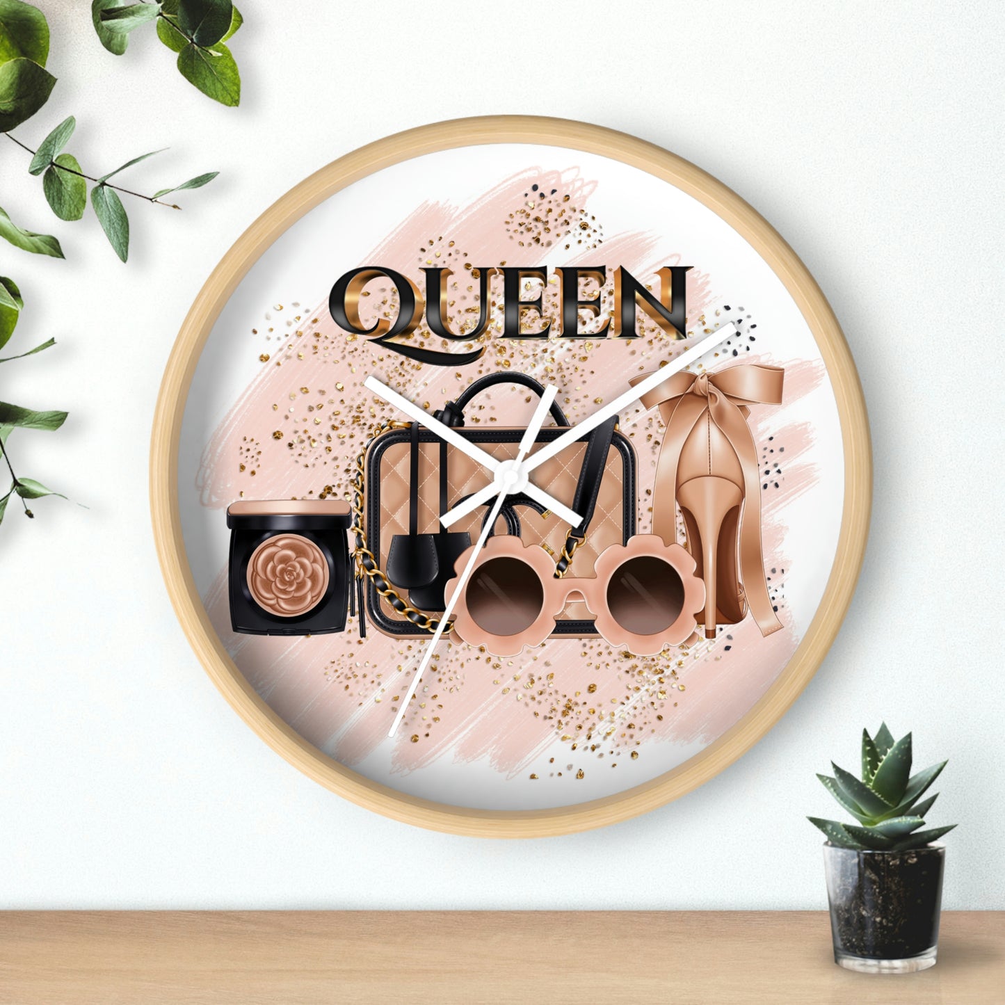 Queen's Wall clock