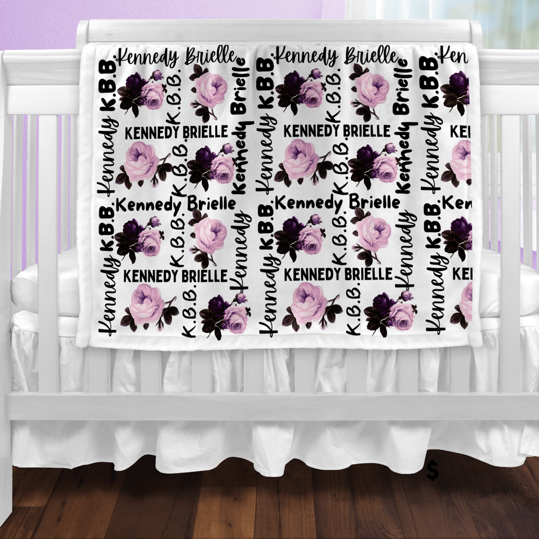 Custom Baby Girl Blanket