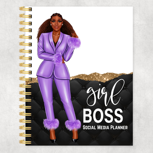 Girl Boss Social Media Planner