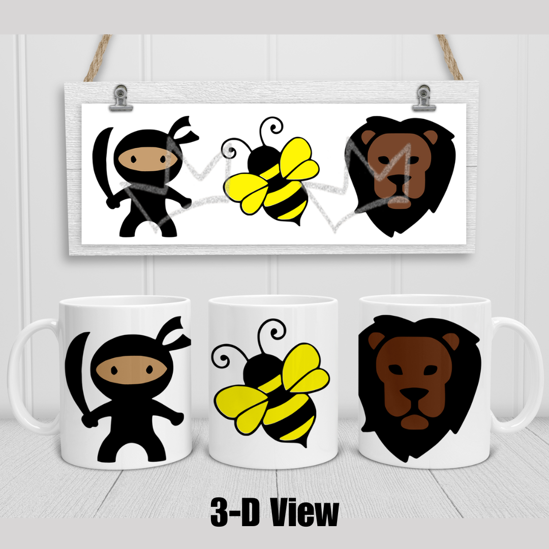 Bee Lion Mug