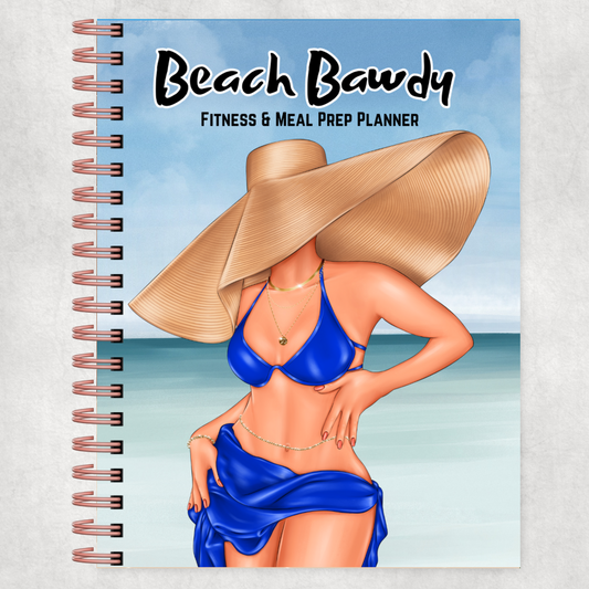 Beach Bawdy Fitness & Meal Prep Planner