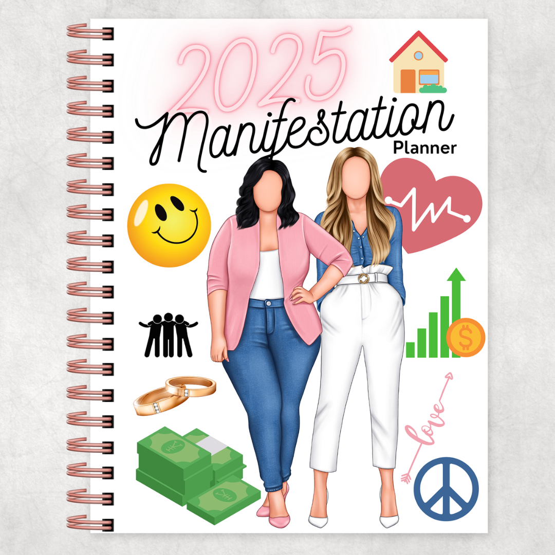 Peace, Love, And Happiness Manifestation Planner