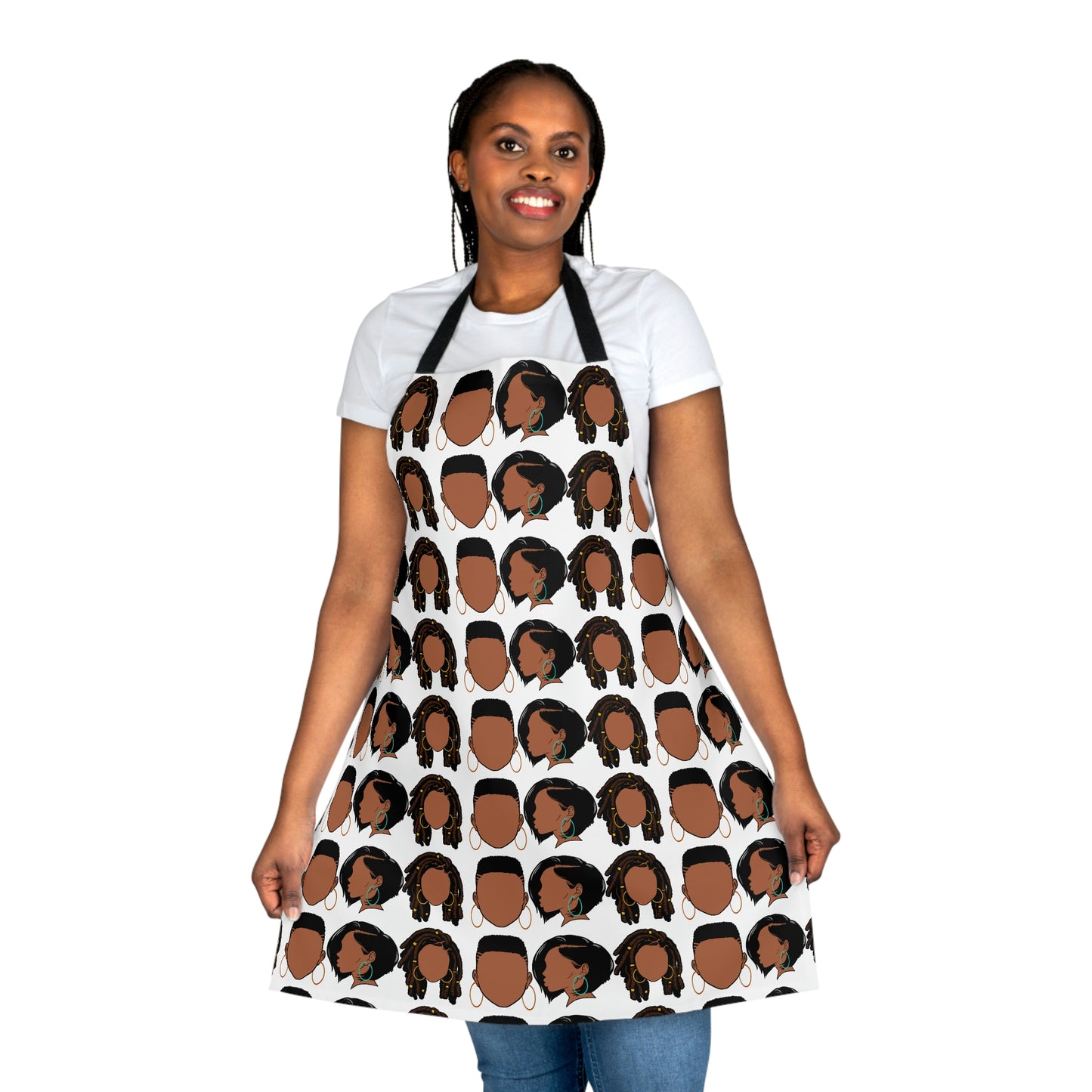 Black Hair Magic Apron