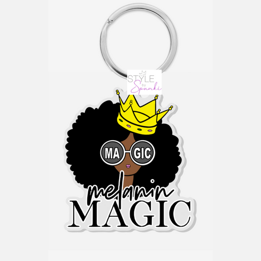 Melanin Magic Keychain